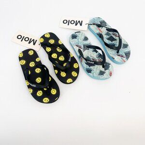 Molo Flip Flop Bundle Size 9/10